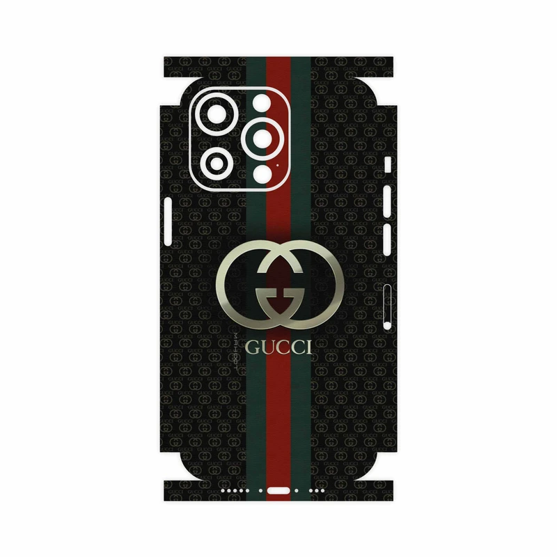 برچسب پوششی ماهوت مدل GUCCI-Logo-FullSkin مناسب برای گوشی موبایل اپل iphone 13 Pro