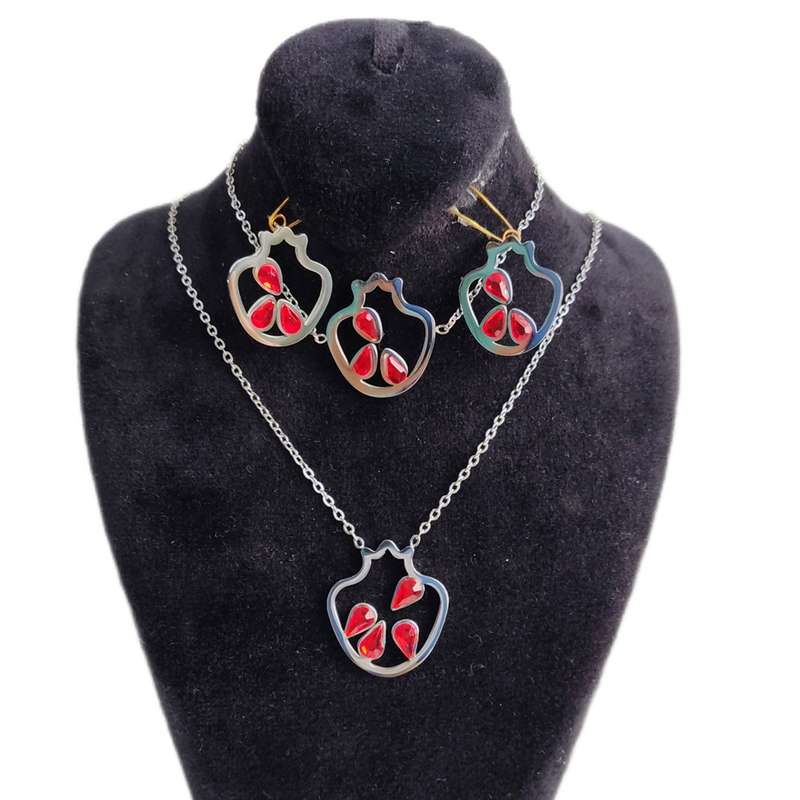 نیم ست زنانه مدل انار یلدا نیم ست زنانه مدل انار یلدا