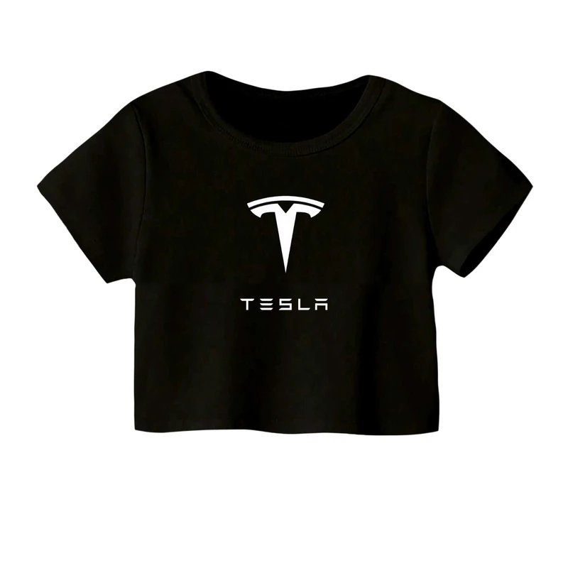 کراپ‌ تی‌شرت آستین کوتاه زنانه مدل اسپرت کد 6