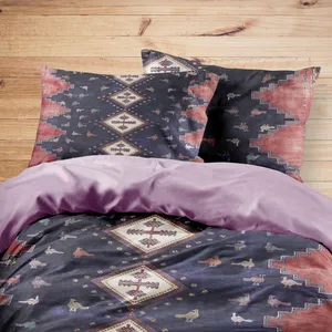 سرویس روتختی مدوپد طرح فرش سیرجان مدل C-Sirjan01 یک نفره 4 تکه