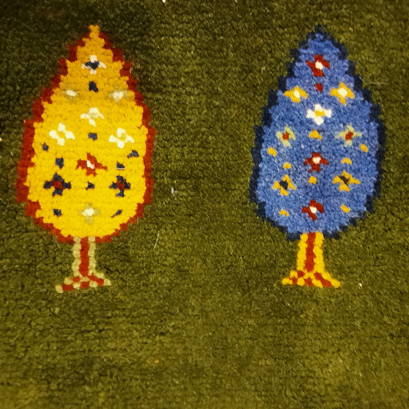 گبه دستبافت سه متری کد NKP.G.C.1/18
