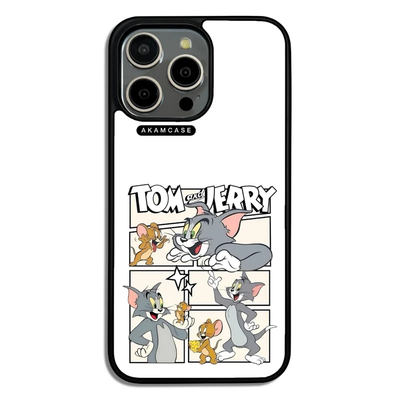 کاور آکام مدل AMC-WA15PROMAX-TOM & JERRY1 مناسب برای گوشی موبایل اپل iPhone 15 Pro Max