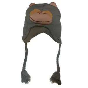 کلاه بافتنی بچگانه طرح خرس مدل KHT 01