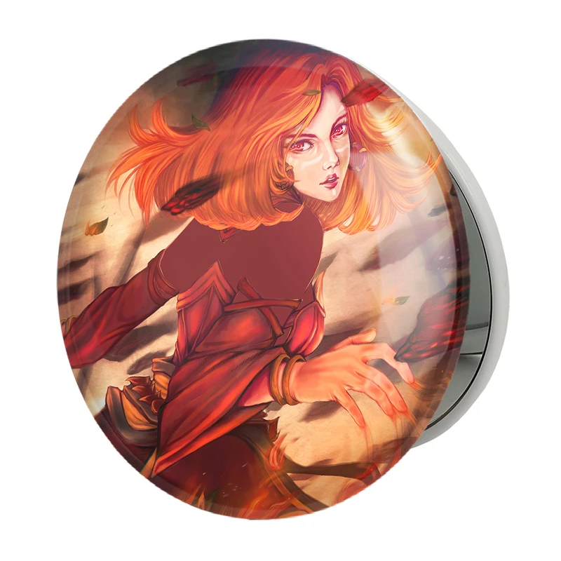 آینه جیبی خندالو طرح بازی دوتا (Dota 2) مدل تاشو کد 31458