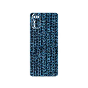 MAHOOT Fabric Texture 2 Cover Sticker for Motorola Moto E32s