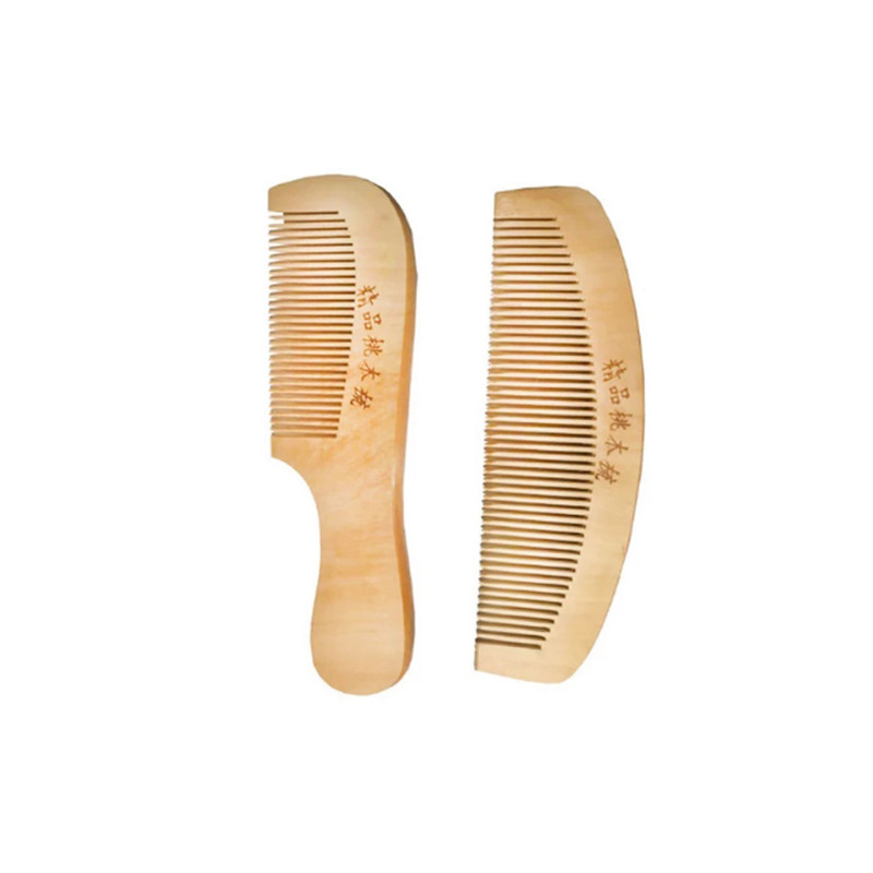 شانه مو مدل چوبی کد 1001 بسته 2 عددی