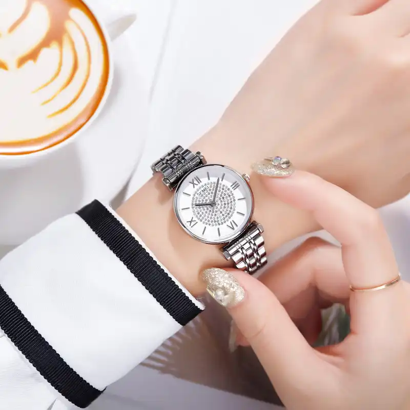 ساعت مچی عقربه ای زنانه اسکمی مدل 1533SLV