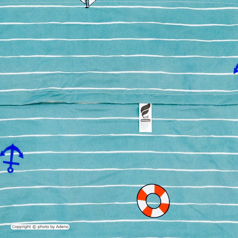 روکش لحاف مایکروفایبر آدنو مدل زرافه کوچولو کد MC10 یک نفره سایز 220x160 سانتی‌متر