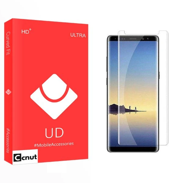 محافظ صفحه نمایش کوکونات مدل UD UV_NEW مناسب برای گوشی موبایل سامسونگ Galaxy Note 8