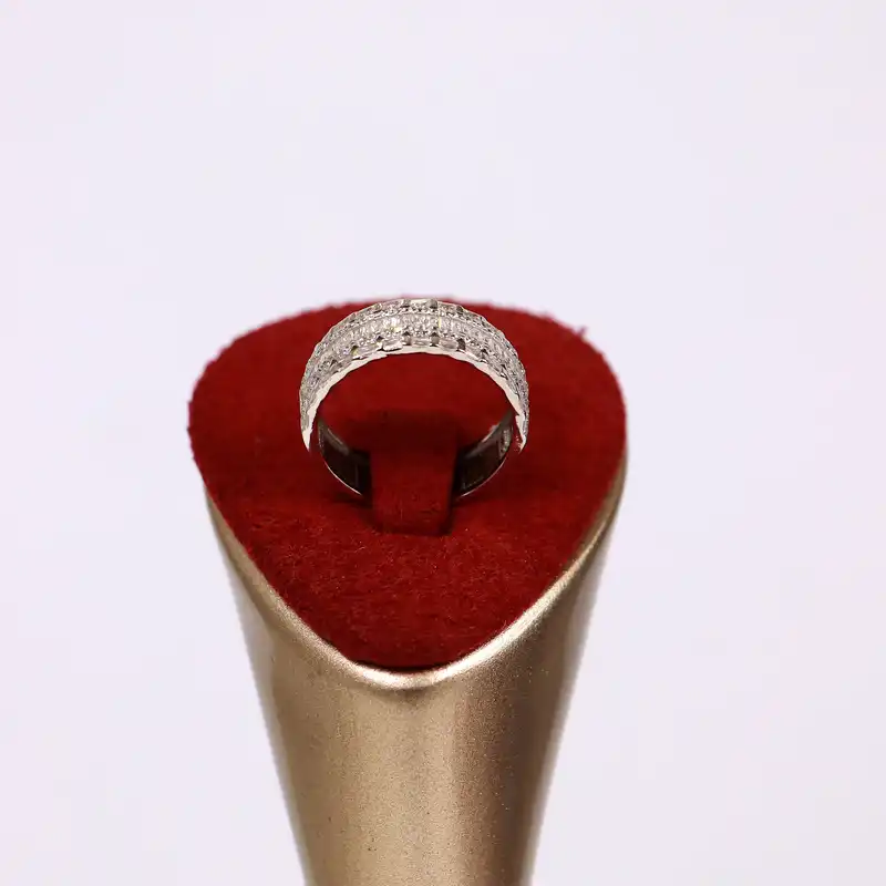 انگشتر نقره زنانه جی تی ای مدل 71