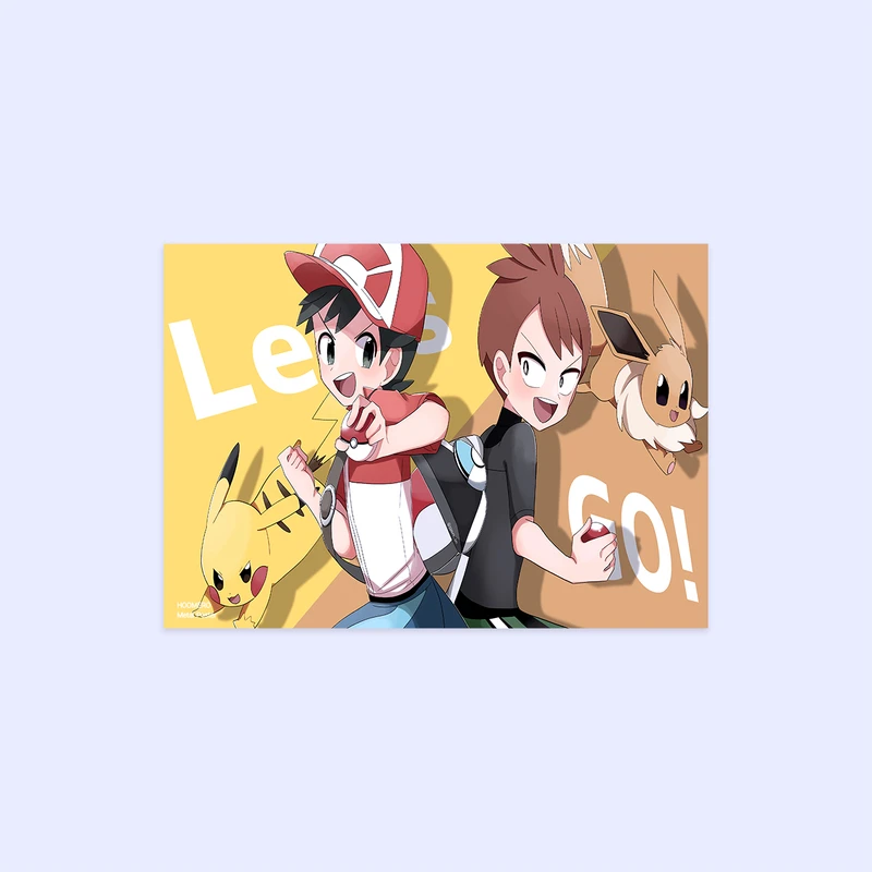 پوستر هومرو مدل فلزی طرح انیمه پوکمون پیکاچو کد PS1398