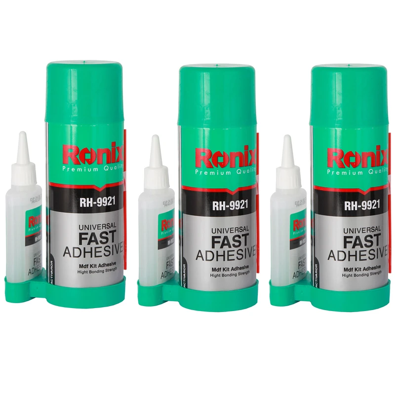 چسب فوری رونیکس مدل RH-9921G حجم 400 میلی لیتر بسته 3 عددی