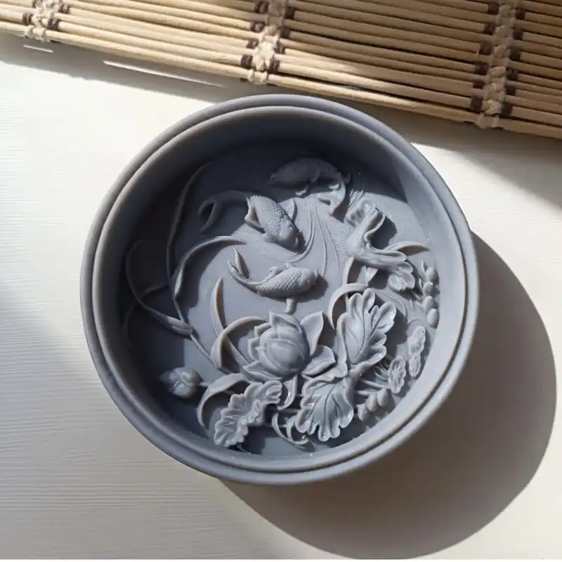 قالب رزین مدل حوض ماهی