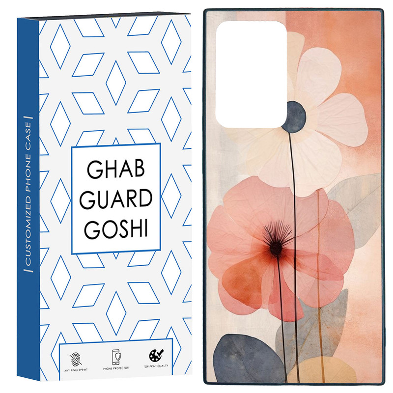 کاور قاب گارد گوشی طرح گل کد TPU-165 مناسب برای گوشی موبایل سامسونگ Galaxy Note 20 Ultra