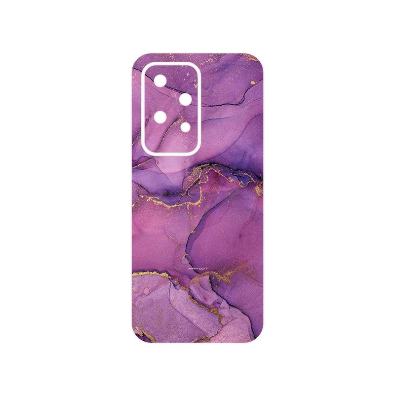 برچسب پوششی ماهوت مدل Purple Marble مناسب برای گوشی موبایل آنر 200 Lite