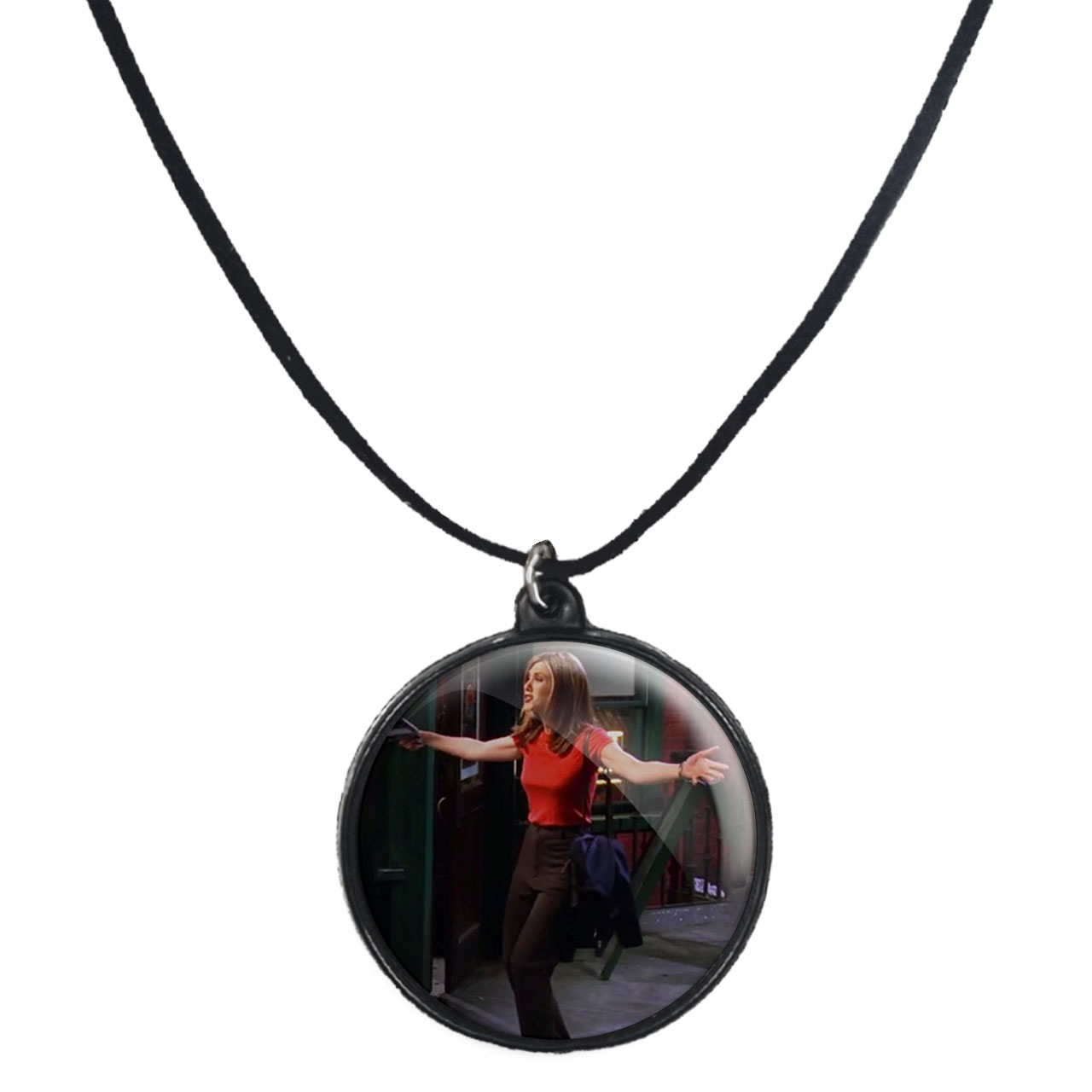 گردنبند پرمانه طرح فرندز کد pmb.18749 مدل دو طرفه