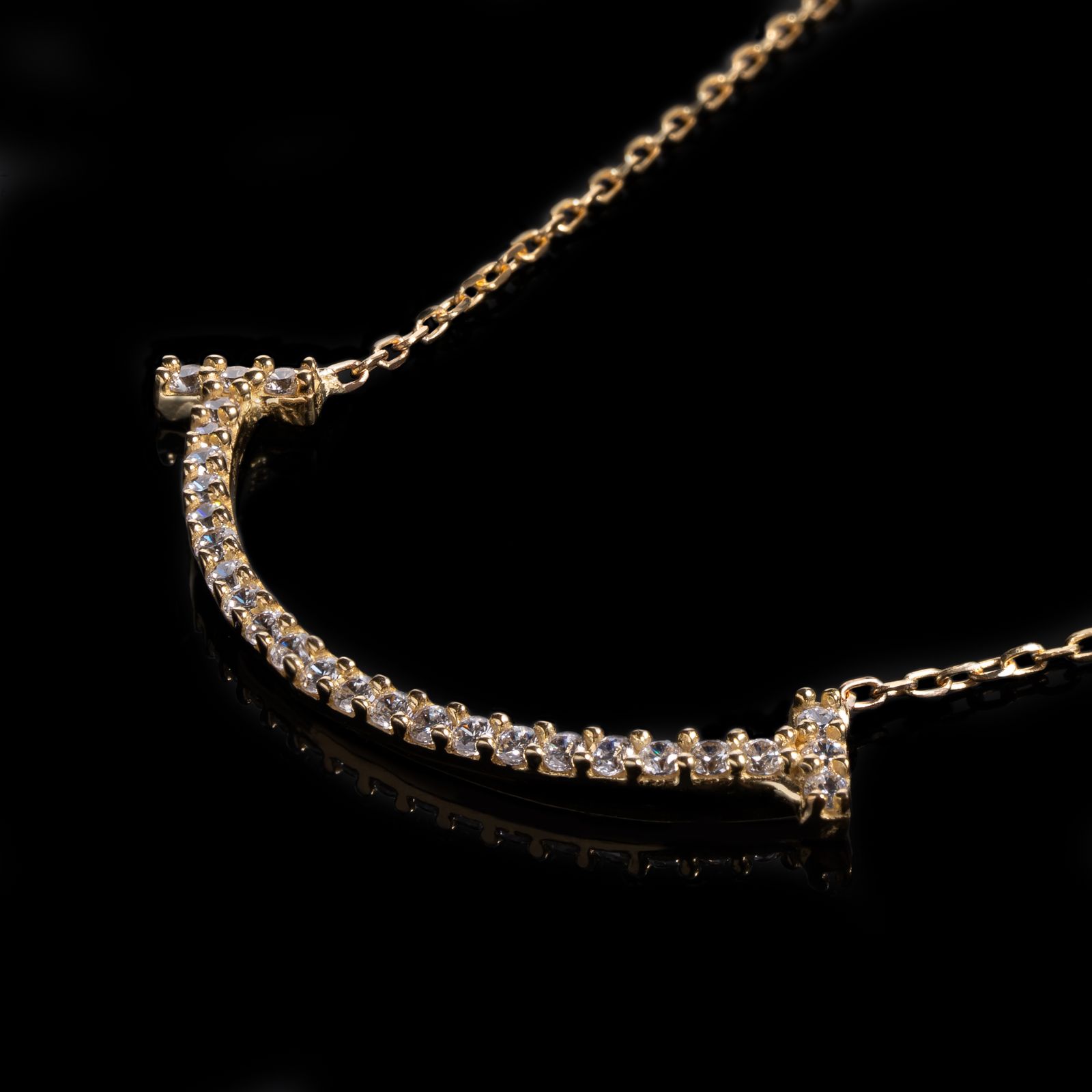 گردنبند طلا 18 عیار زنانه جواهری سون مدل 3343 -  - 2