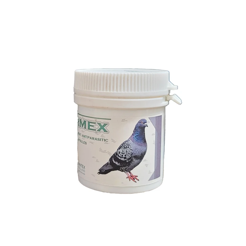 کپسول ضدانگل کبوتر پنتکس مدل Wormex بسته 50 عددی
