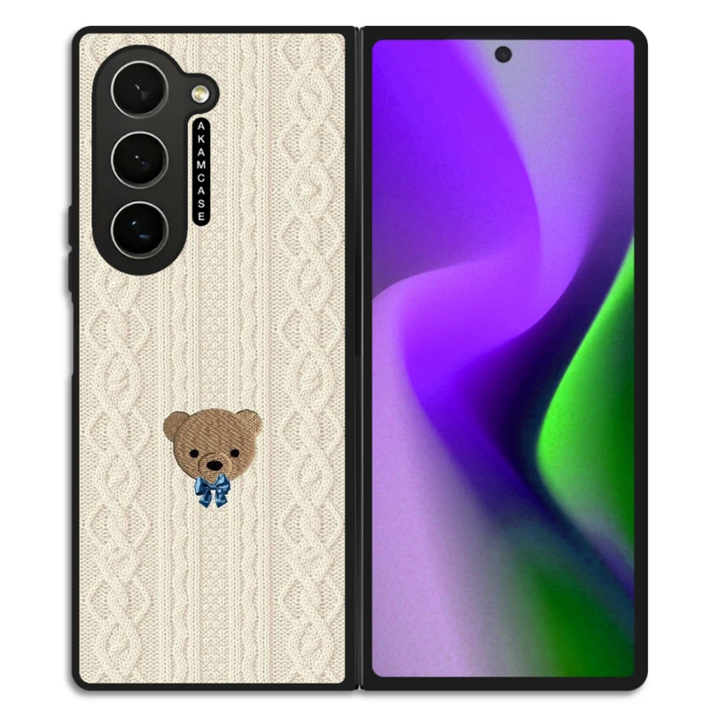 کاور آکام مدل AMC-WSGZFOLD6-TRICOT-21 مناسب برای گوشی موبایل سامسونگ Galaxy Z Fold 6