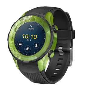 برچسب ماهوت طرح Green-Crystal-Marble مناسب برای ساعت هوشمند هوآوی Watch 2