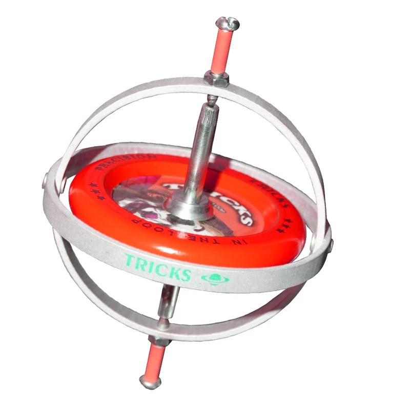 فرفره ژیروسکوپ مدل فلزی تعادلی