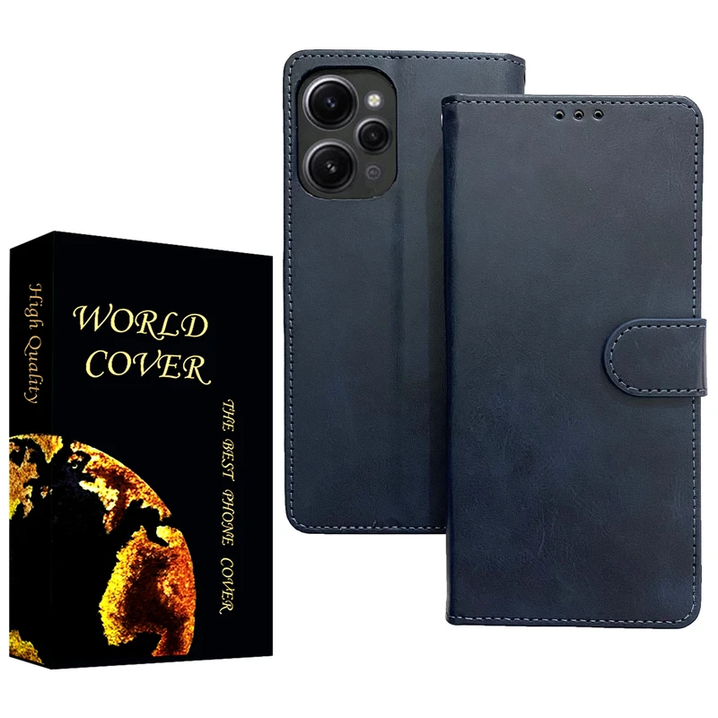 کیف کلاسوری دنیای قاب طرح Magneti کد D004 مناسب برای گوشی موبایل شیائومی Redmi 12 4G