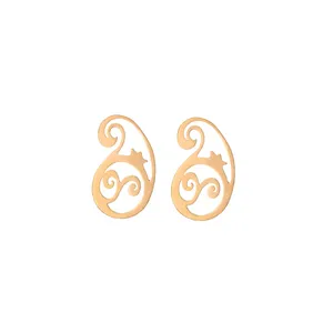 گوشواره طلا 18 عیار زنانه کرابو مدل Kr5045