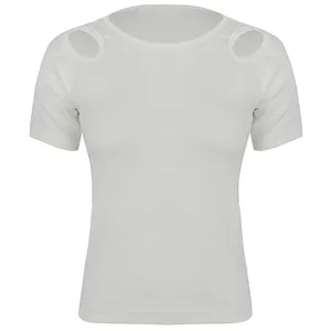 کراپ‌تاپ آستین کوتاه زنانه دکسونری مدل 358001146