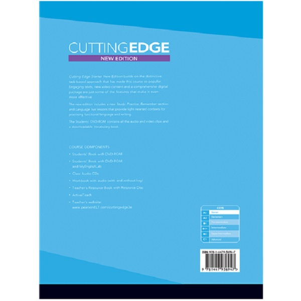 کتاب Cutting Edge 3rd Edition Starter اثر جمعی از نویسندگان انتشارات Pearson Longman کتاب Cutting Edge 3rd Edition Starter اثر جمعی از نویسندگان انتشارات Pearson Longman