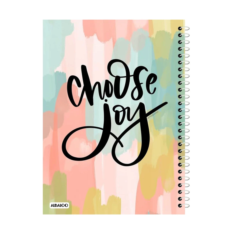 دفترچه یادداشت 50 برگ آلبالو مدل انگیزشی کد 4007