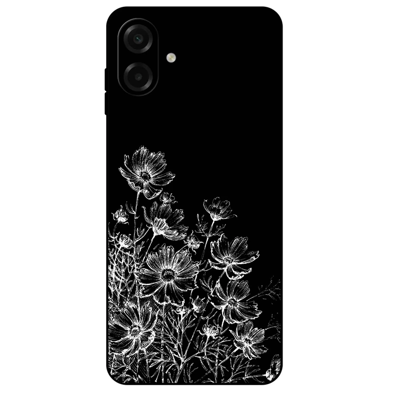 کاور مگافون طرح گل مدل 7274 مناسب برای گوشی موبایل سامسونگ Galaxy A07 4G