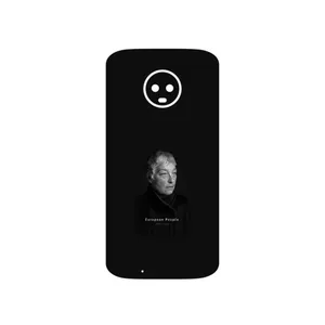 MAHOOT Portrait of a European Woman Cover Sticker for Motorola Moto G6