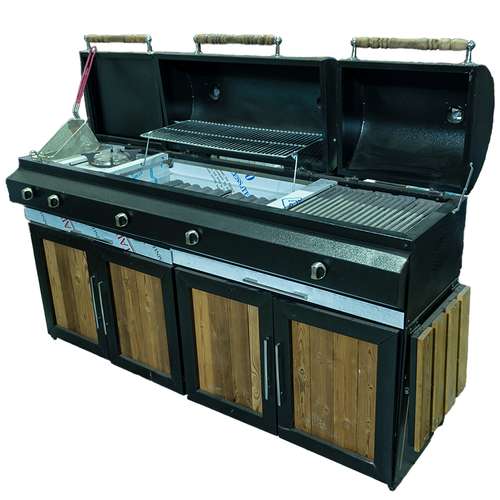 باربیکیو مدل گازی سفارشی 180cm