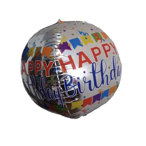 بادکنک فویلی پارتی لند تهران مدل happy birthday چهار بعدی کد 1170