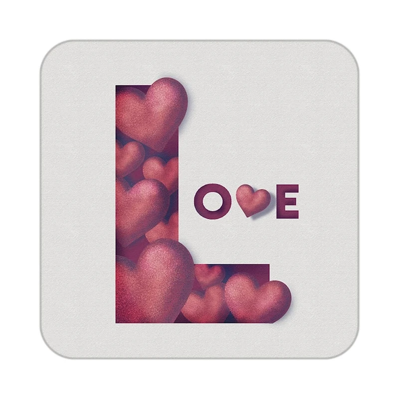 زیر لیوانی کاکتی طرح عاشقانه مدل mp36645