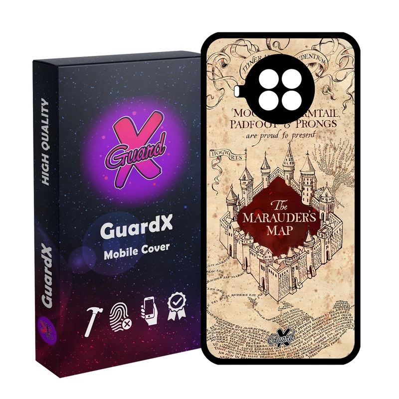 کاور گارد ایکس طرح هری پاتر مدل Glass10490 مناسب برای گوشی موبایل شیائومی  MI 10T Lite/Redmi Note 9 Pro 5G/10I 5G