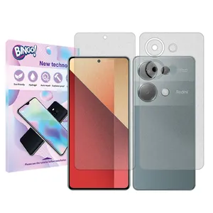 Bingo Tough model matte Screen Protector Suitable for Xiaomi Redmi Note 13 Pro Mobile Phone with Back Protector