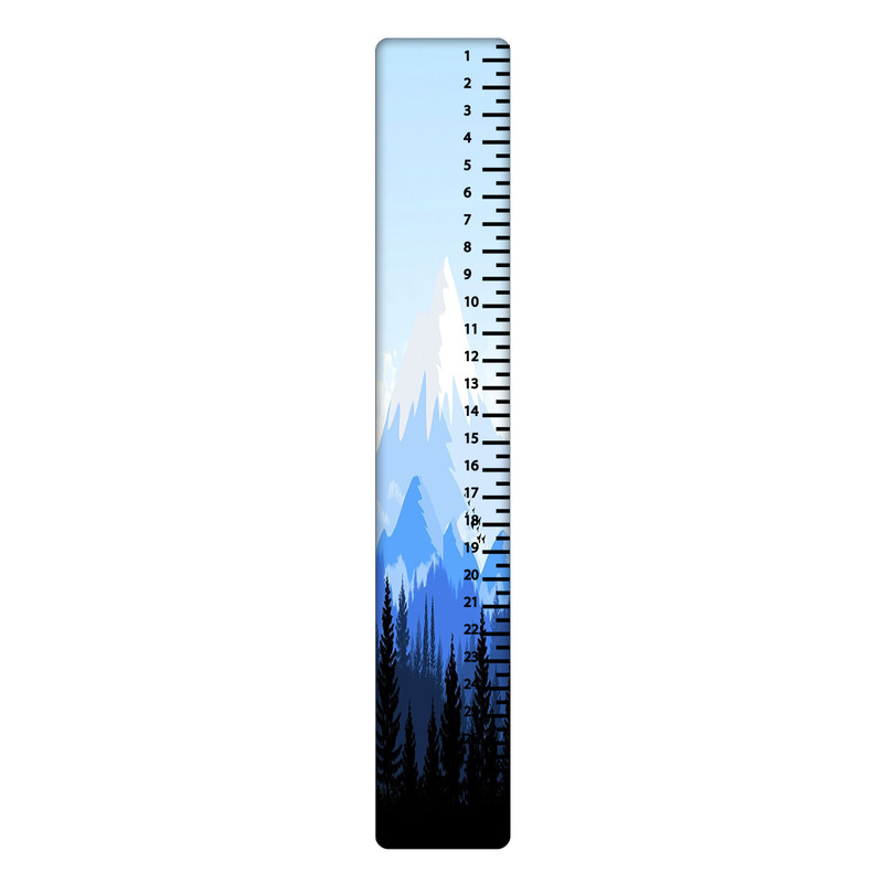 خط کش 30 سانتی متر طرح کوه کد  121