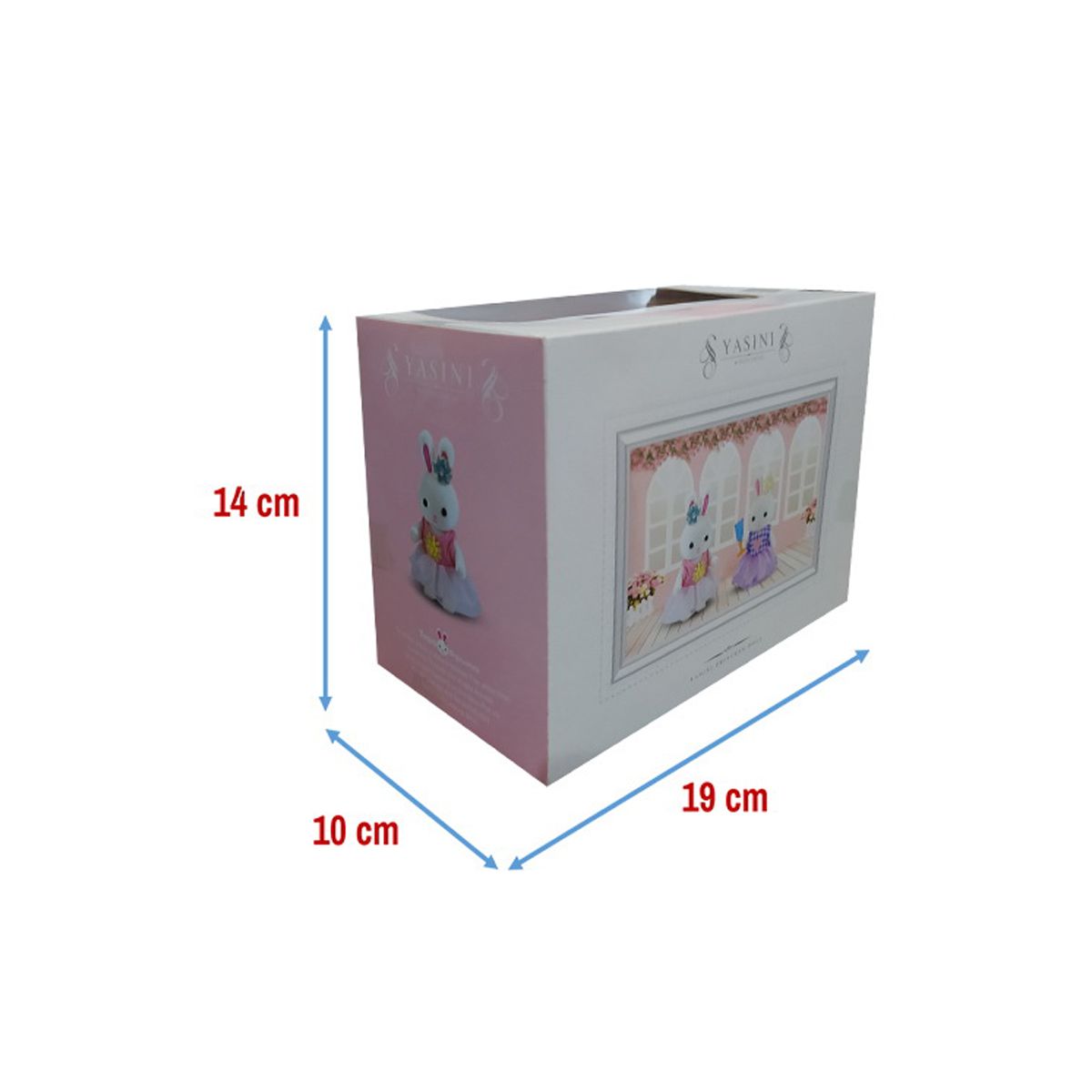 اسباب بازی خانه عروسکی مدل خرگوش طرح سرویس حمام کد 22 -  - 4