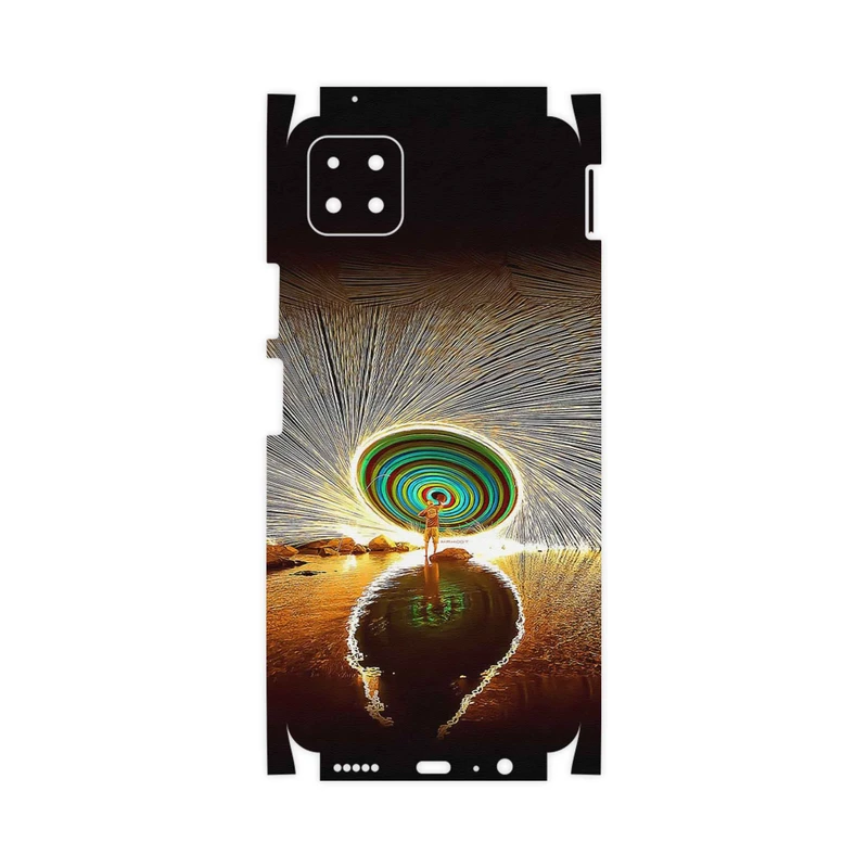 برچسب پوششی ماهوت مدل Night Light Fountain-FullSkin مناسب برای گوشی موبایل هوآوی Nova Y60