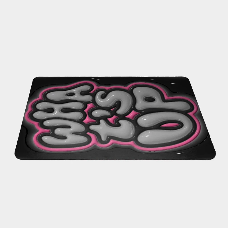 ماوس پد طرح نوشته سایز 24x37 سانتی متر