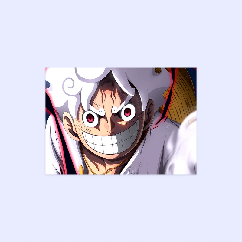 پوستر هومرو مدل فلزی طرح انیمه وان پیس کد PS1356