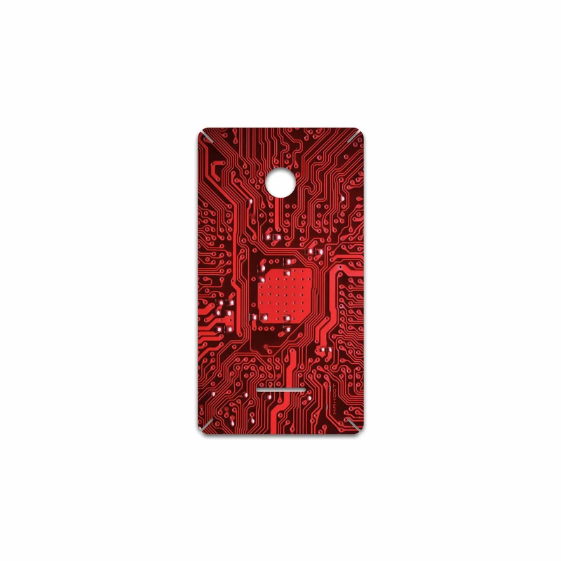 برچسب پوششی ماهوت مدل Red Printed Circuit Board مناسب برای گوشی موبایل مایکروسافت Lumia 532