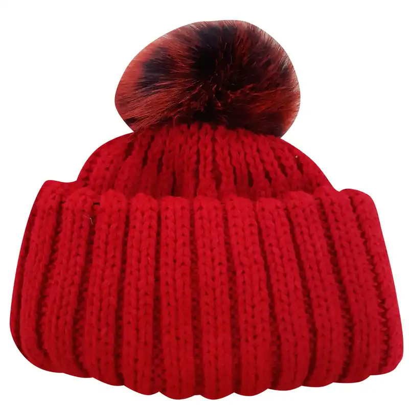 ست کلاه و شال گردن بافتنی بچگانه کد 89