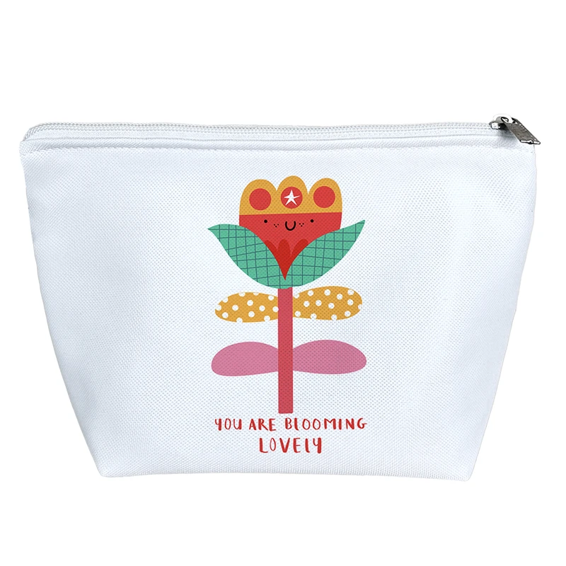 کیف لوازم آرایش دخترانه خندالو مدل گل کد H1288