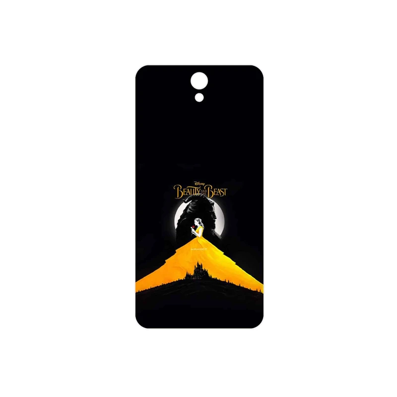 برچسب پوششی ماهوت مدل Beauty and the Beast مناسب برای گوشی موبایل لنوو Vibe S1 Lite