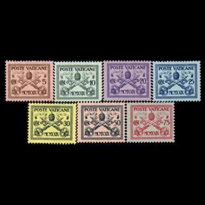 تمبر یادگاری مدل خارجی مجموعه 7 عددی