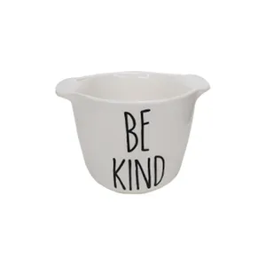  کاسه مدل سوپ خوری یکنفره طرح BE KIND