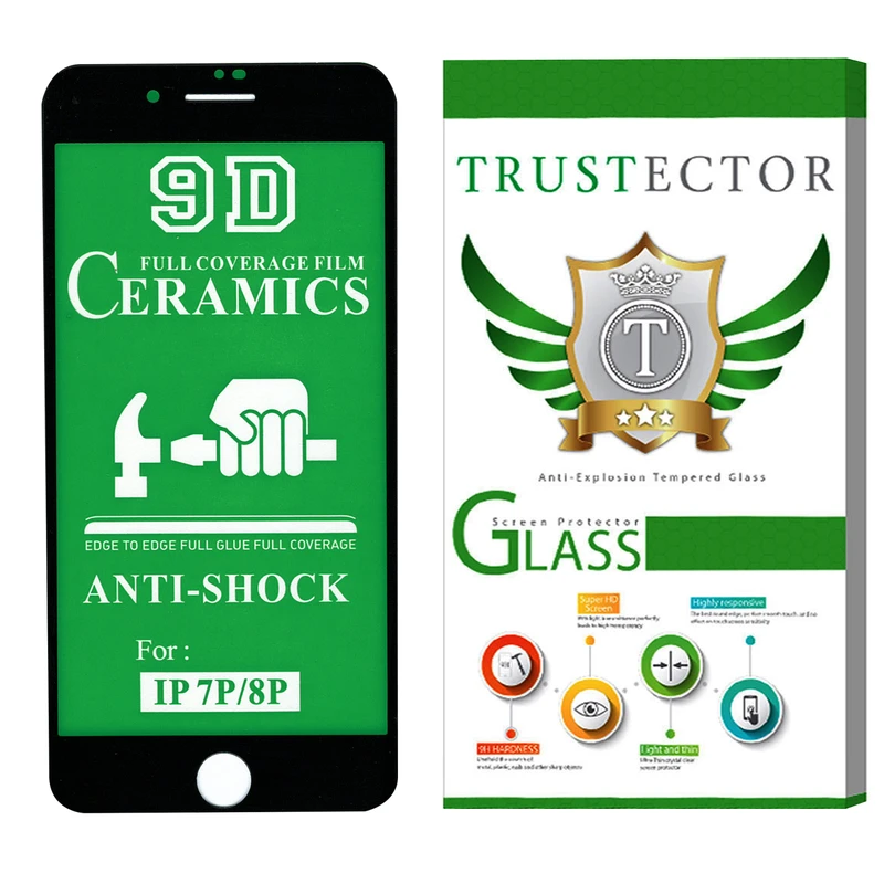 محافظ صفحه نمایش سرامیکی تراستکتور مدل CRTA مناسب برای گوشی موبایل اپل iPhone 8 Plus