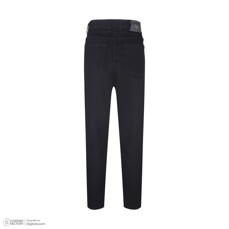 شلوار مام استایل مردانه مدل FRK02 رنگ مشکی